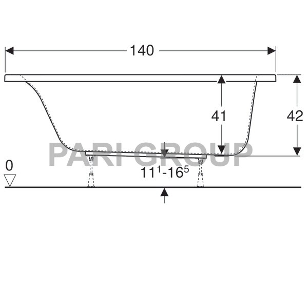   Geberit Renova Plan:  140,  70,  , 