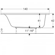   Geberit Renova Plan:  140,  70,  , 