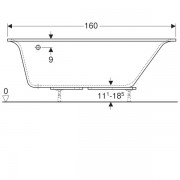   Geberit Renova Plan:  160,  100,  ,  , 