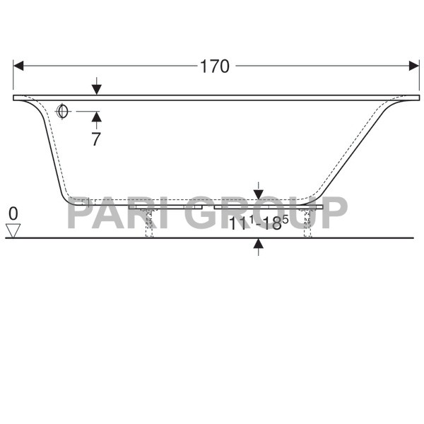   Geberit Renova Plan:  170,  105,  ,  , 