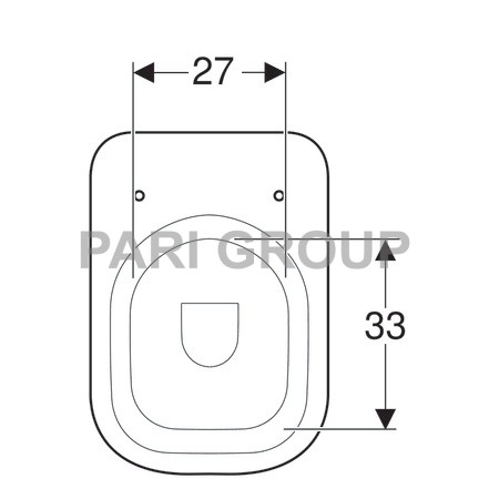     Geberit Renova Comfort Square,  ,  :  55.5, 