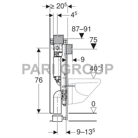  Geberit GIS   , 87 ,      12 