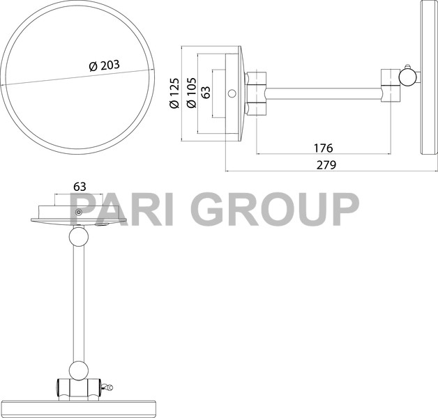   Emco ,  , 3- , LED ,  , D 203 ,  