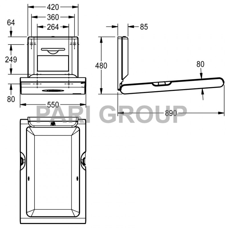     FRANKE Cambrino CAMB20VP      Biocote, , 