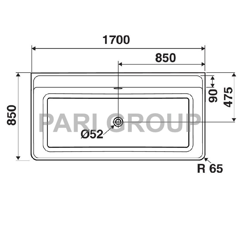  DUSCHOLUX Formia   , 1700850450 , , - click-clack, ,  